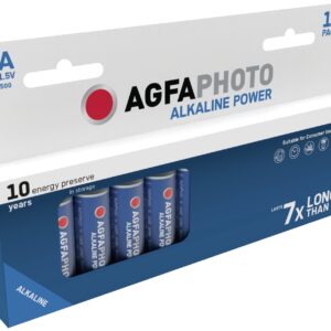 Patareid AgfaPhoto Blue AA LR6, ripp-pakis 10 tk