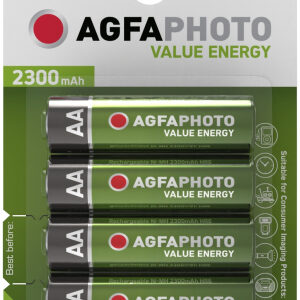 Aku AgfaPhoto Value Energy AA-2300mAh-4 tk pakendis