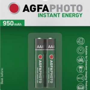 Aku AgfaPhoto Instant Energy AAA-950mAh-2 tk pakendis